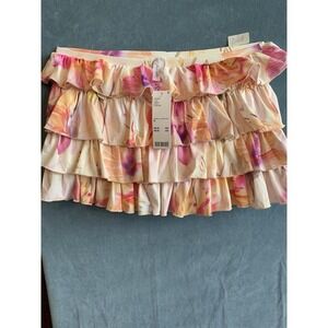 Urban Outfitters NWT Ruffled Athleisure Skirt Size Med
